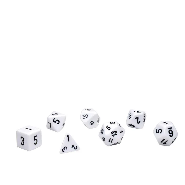 ultra-pro-wei-es-rpg-w-rfelset-7-teilig-d4-d20 image 1