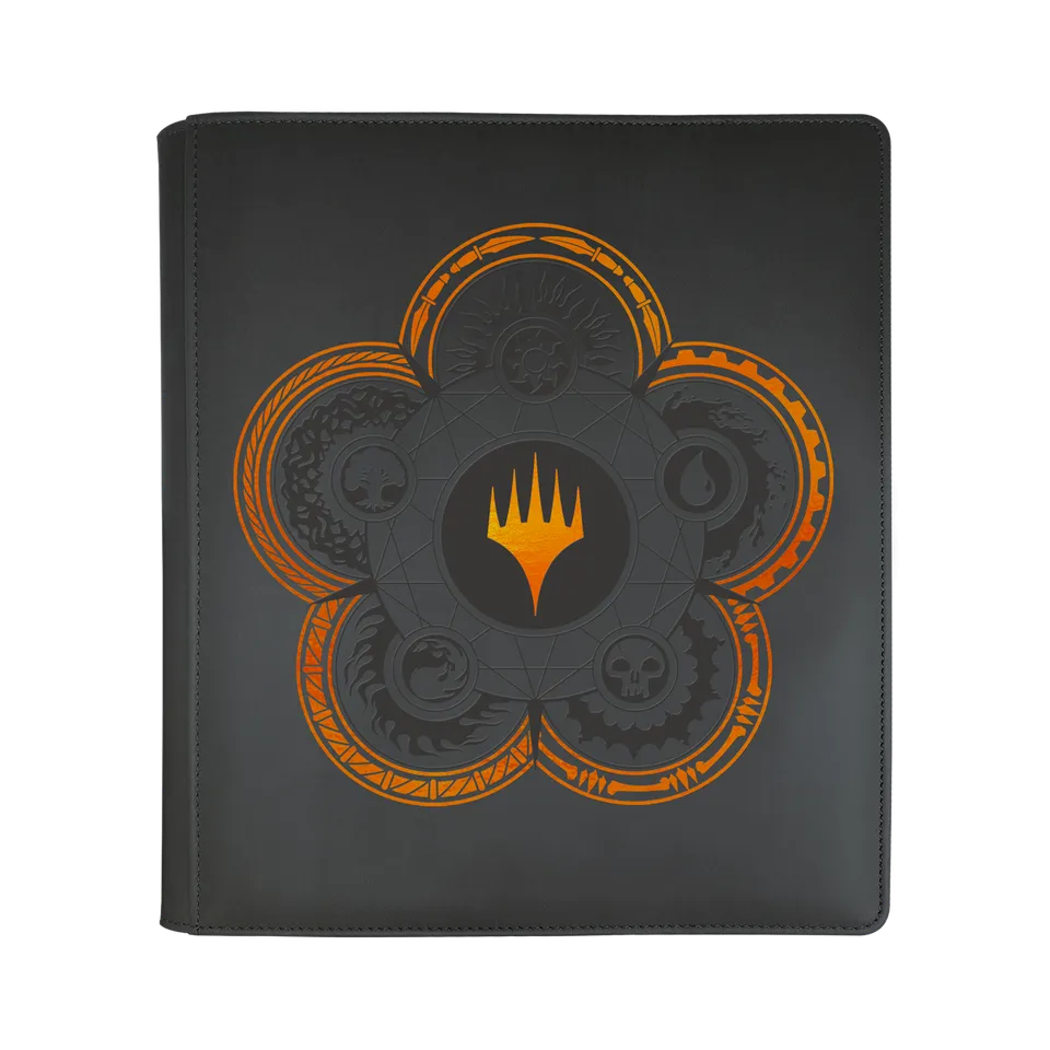 ultra-pro-mana-7-color-wheel-12-pocket-zippered-pro-binder-f-r-magic-the-gatheri image 1