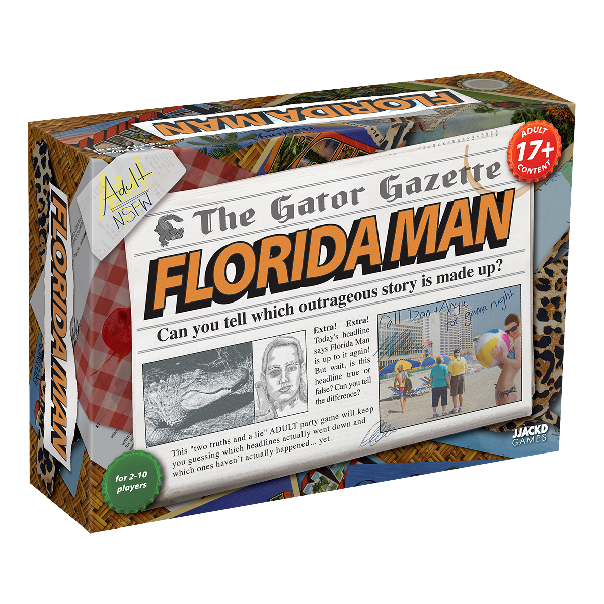 ultra-pro-florida-man-partyspiel-kartenspiel-ab-17-jahren image 1