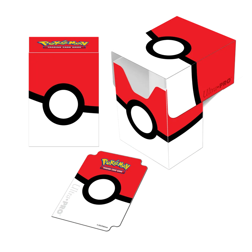 ultra-pro-pok-ball-full-view-deck-box-f-r-pok-mon-rot image 1