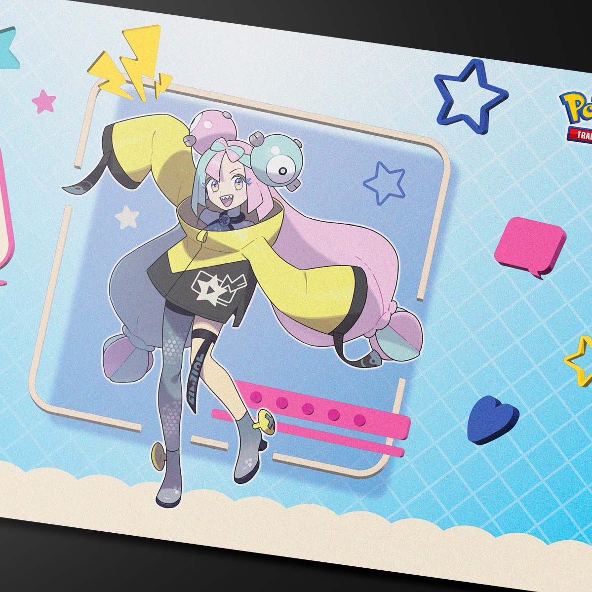 ultra-pro-pok-mon-playmat-iono-und-bellibolt-standard-61-x-34-3-cm image 2
