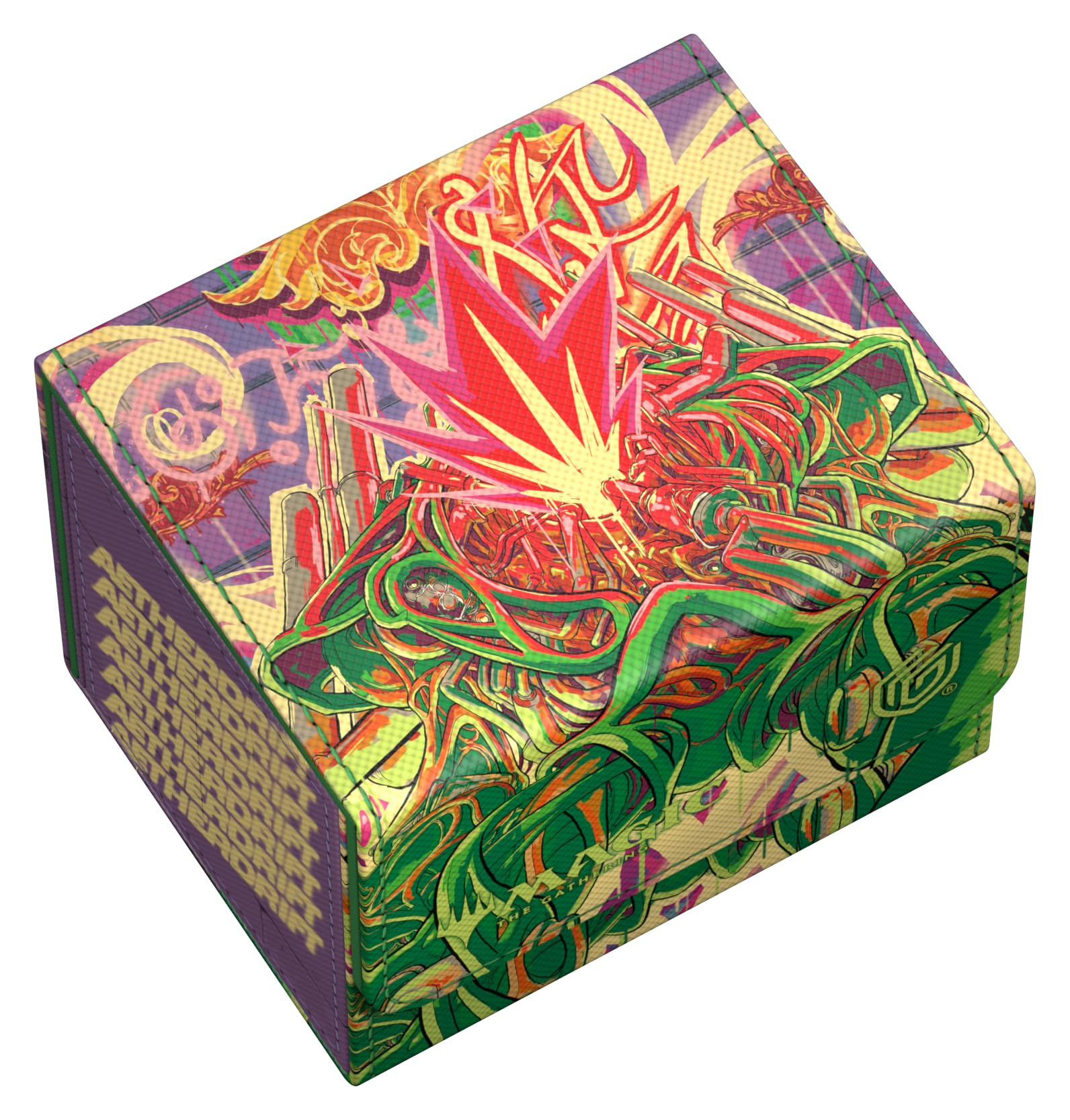 ultimate-guard-sidewinder-100-xenoskin-magic-the-gathering-aetherdrift-pyrewood- image 3