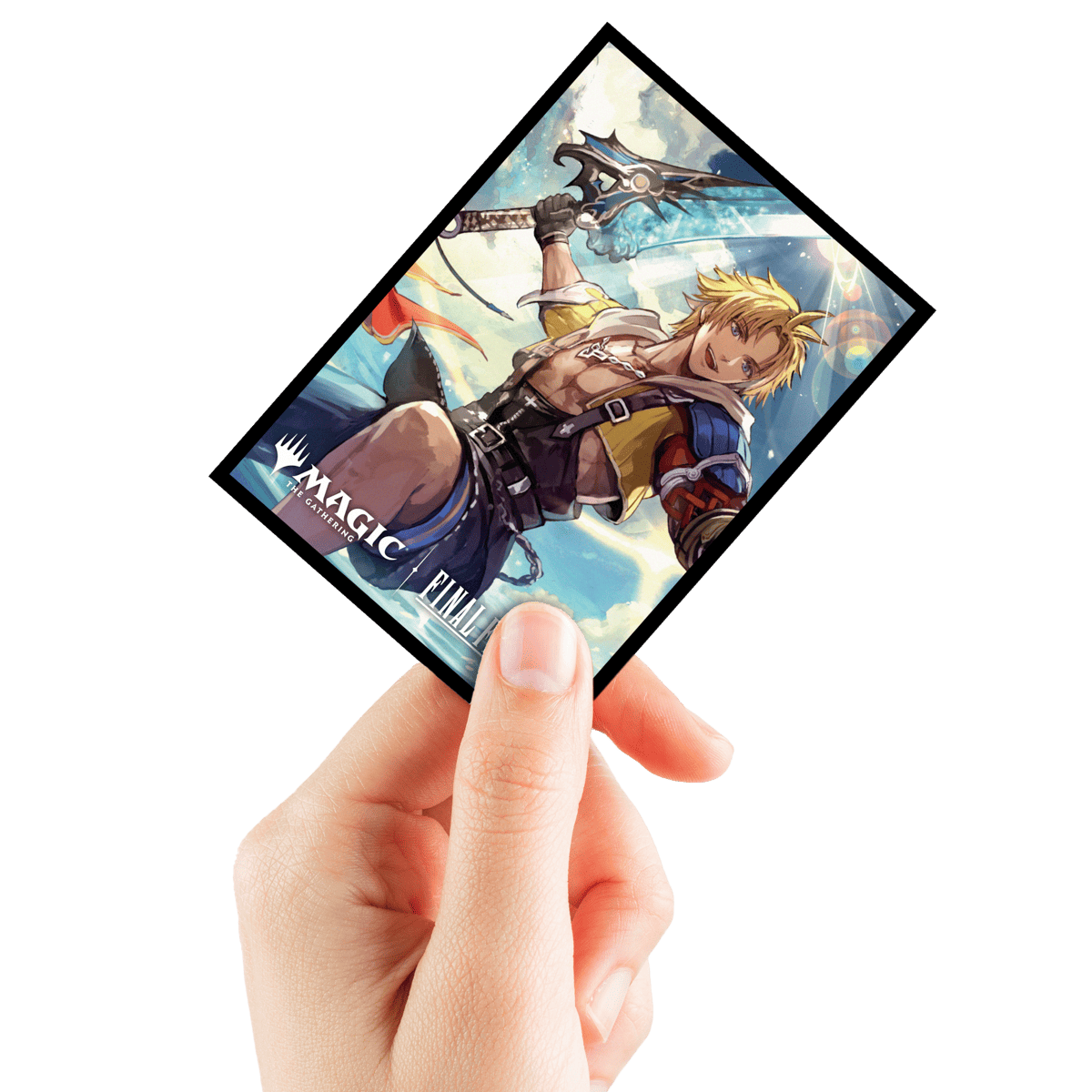 ultra-pro-magic-the-gathering-final-fantasy-tidus-deck-protector-sleeves-100ct image 2