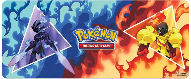 ultra-pro-pok-mon-6ft-table-playmat-armarouge-und-ceruledge image 1
