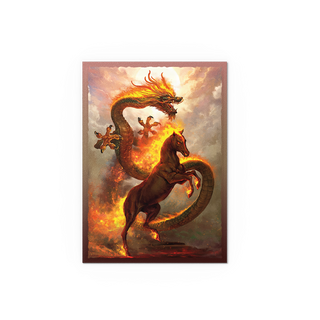 dragon-shield-fire-horse-2026-matte-dual-art-sleeves-100-standard image 2