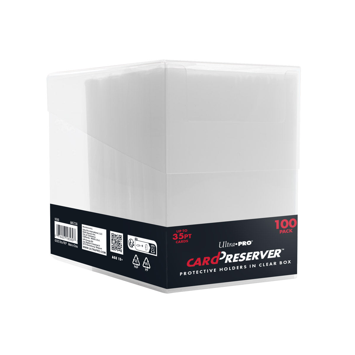 ultra-pro-cardpreserver-schutzh-llen-100ct-in-klarsicht-box-zur-kartenarchivieru image 1
