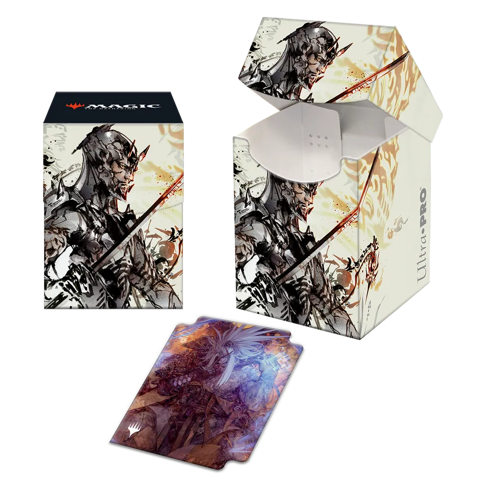 ultra-pro-satoru-umezawa-100-deck-box-kamigawa-neon-dynasty-f-r-magic-the-gather image 1