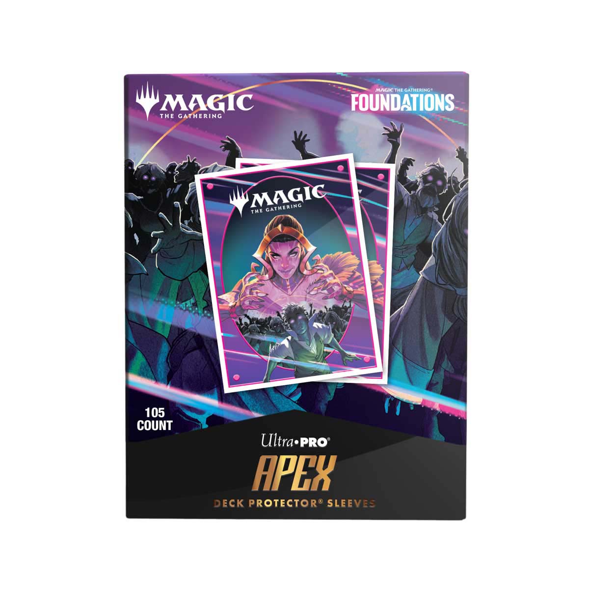 ultra-pro-apex-liliana-105ct-sleeves-foundations-magic-the-gathering image 2