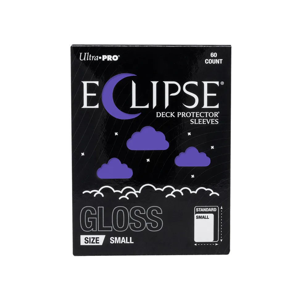 ultra-pro-eclipse-gloss-small-deck-protector-sleeves-60ct-royal-purple image 1