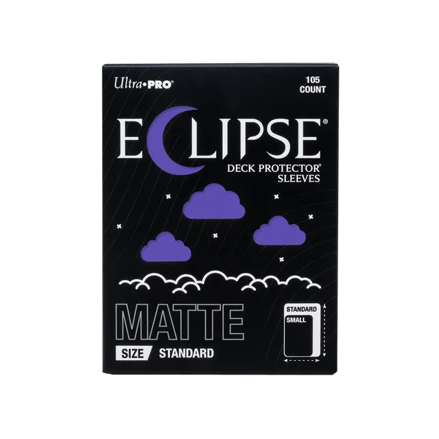ultra-pro-eclipse-matte-standard-deck-protector-sleeves-royal-purple-105ct image 1
