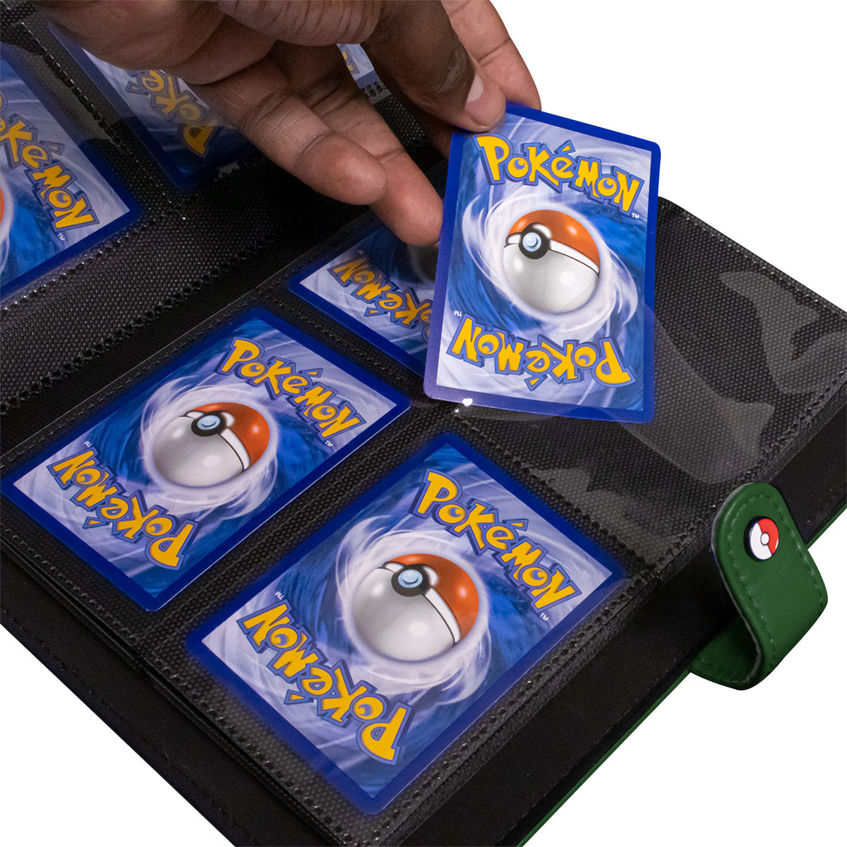 ultra-pro-premium-snap-binder-4-pocket-gr-n-f-r-pok-mon-sammelkarten image 2