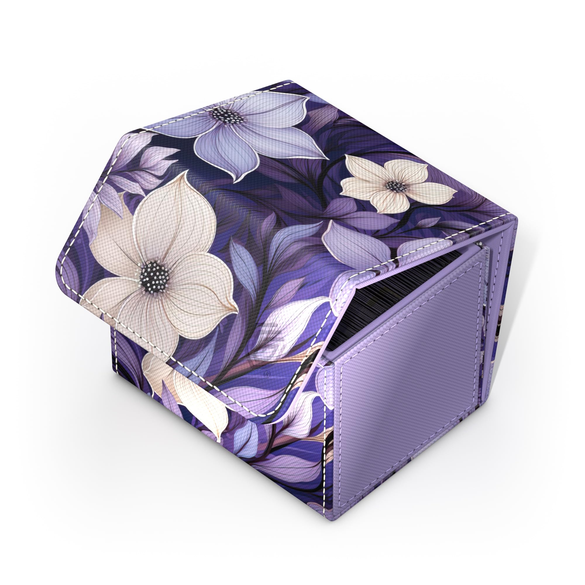ultimate-guard-sidewinder-100-xenoskin-deck-box-floral-places-moonlit-glen image 4