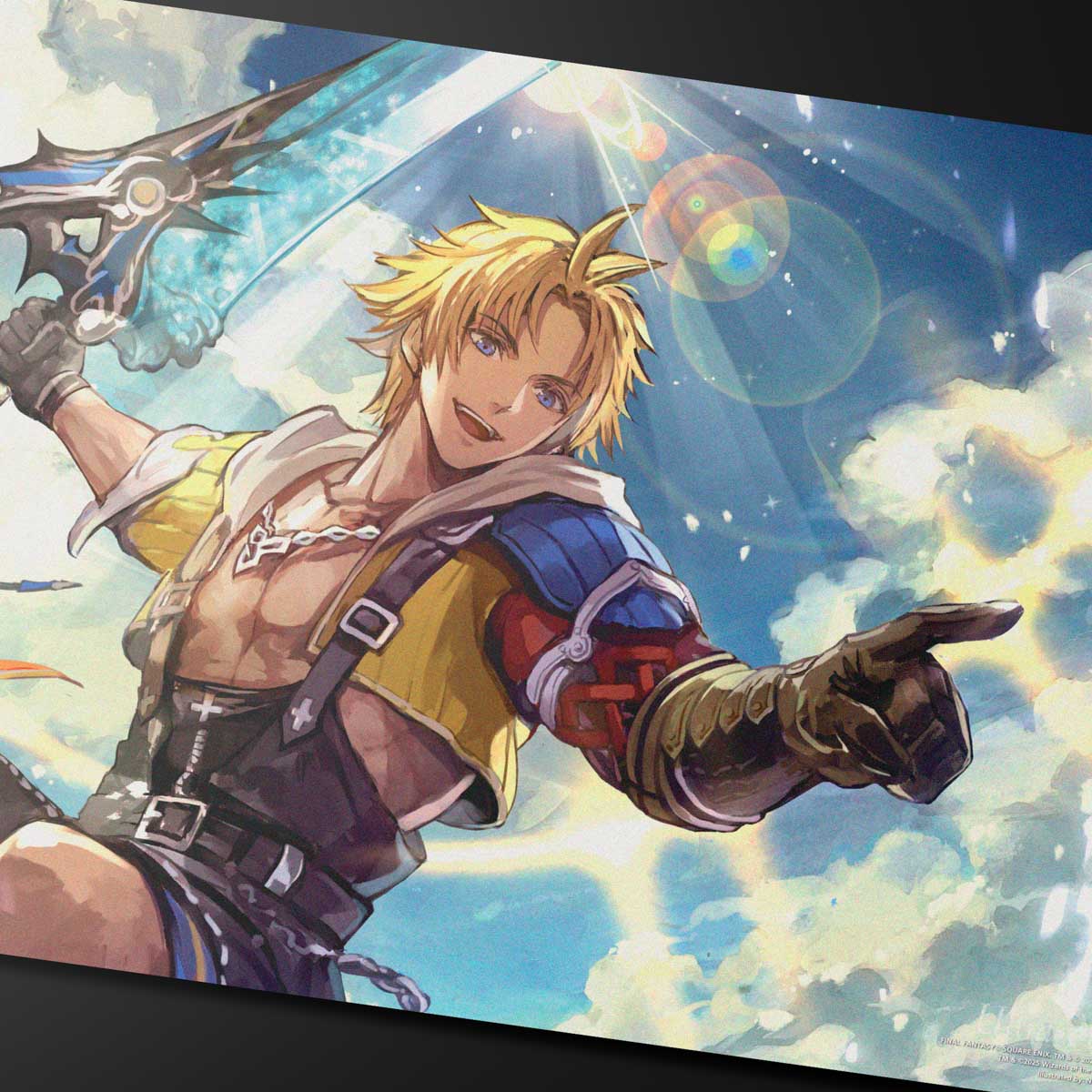 ultra-pro-magic-the-gathering-final-fantasy-tidus-yuna-s-guardian-commander-spie image 2