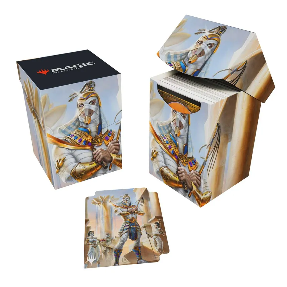 ultra-pro-aetherdrift-amonkhet-eternal-might-commander-100-deck-box-f-r-magic-th image 1