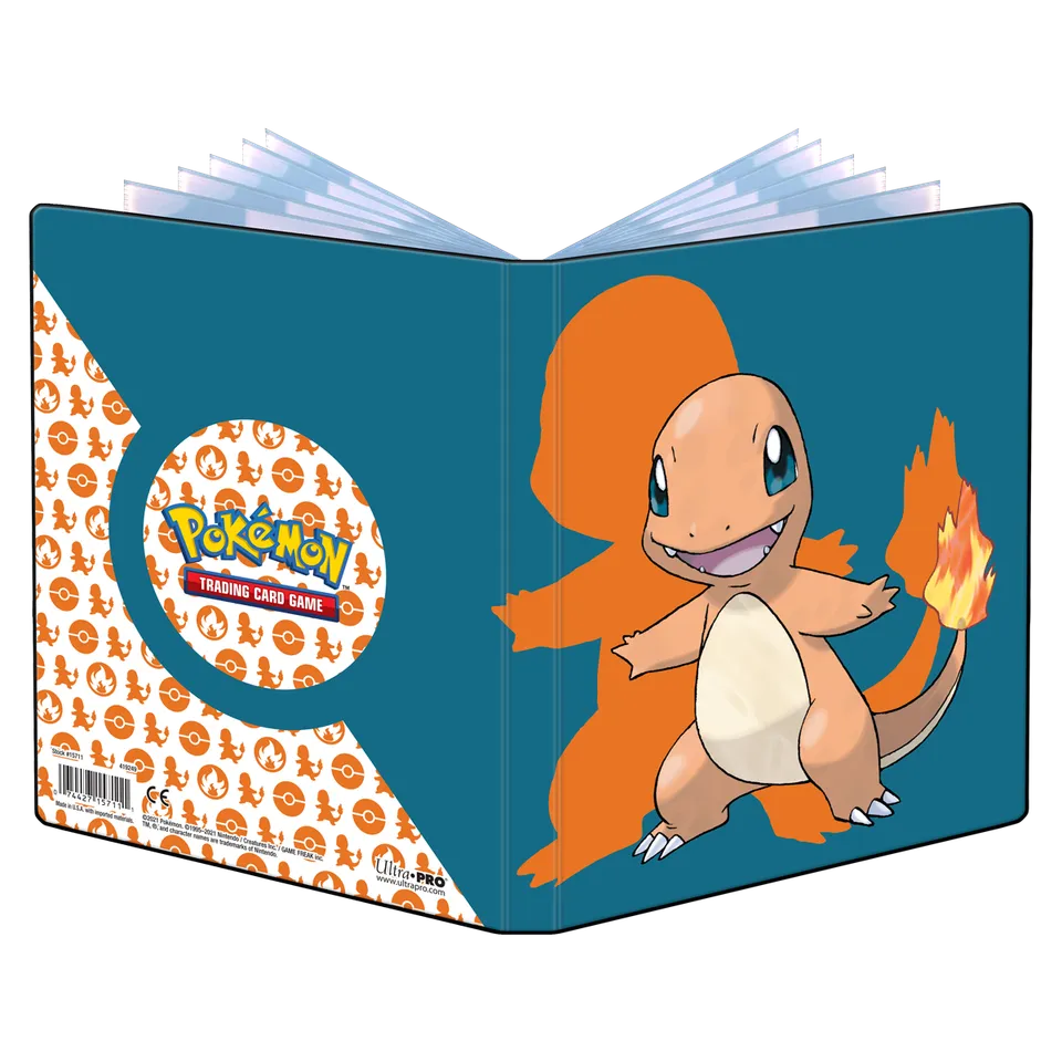 ultra-pro-charmander-4-pocket-portfolio-f-r-pok-mon-40-karten image 1