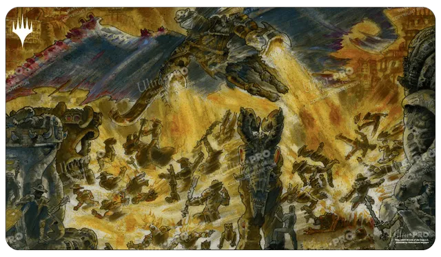 ultra-pro-outlaws-of-thunder-junction-pitiless-carnage-standard-gaming-playmat-f image 1