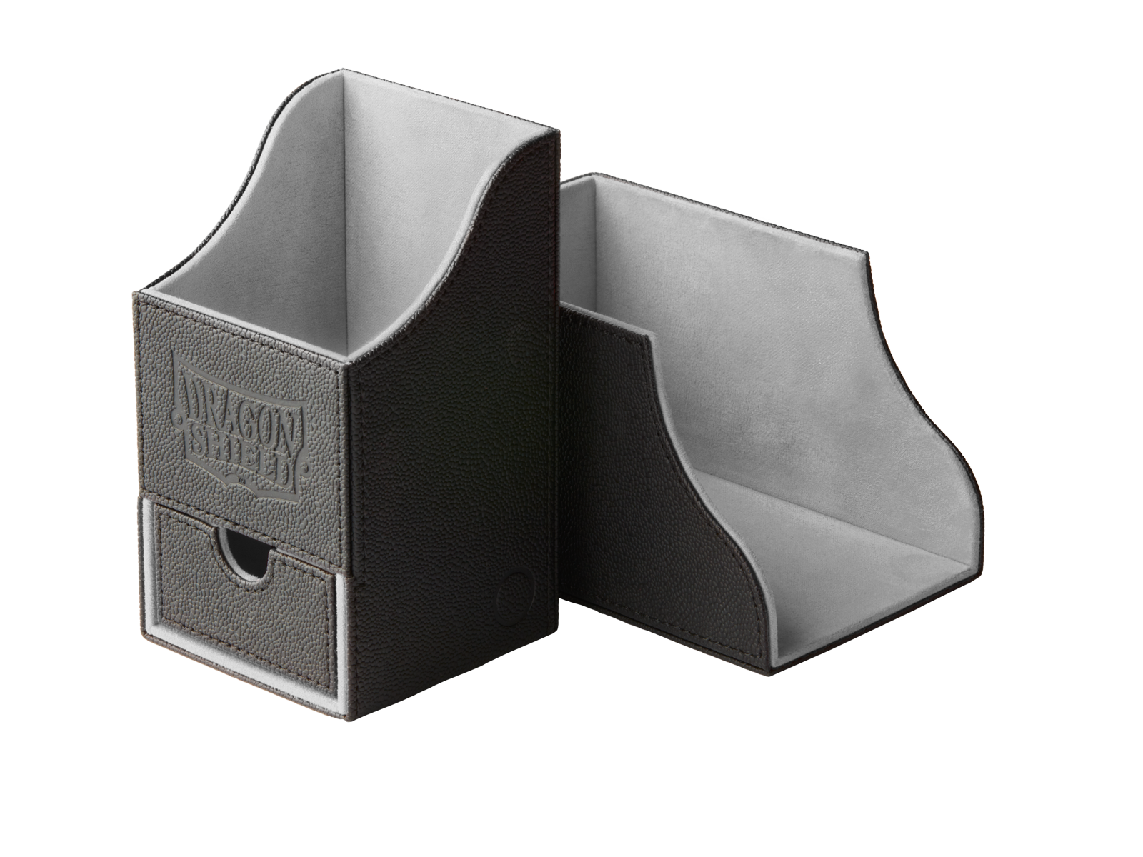 dragon-shield-nest-100-black-grey-deckbox-deck-schutzbox-mit-w-rfelfach image 6