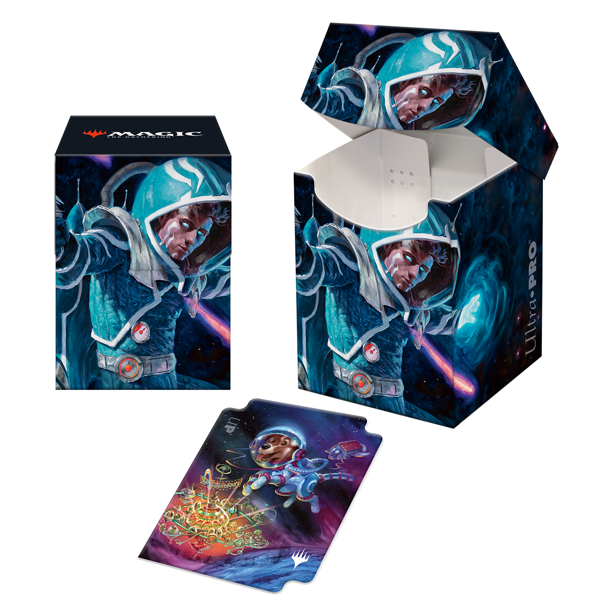 ultra-pro-unfinity-space-beleren-comet-100-deck-box-f-r-magic-the-gathering image 1