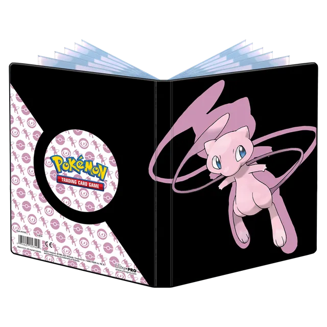 ultra-pro-mew-4-pocket-portfolio-f-r-pok-mon-pink-sammelalbum image 1