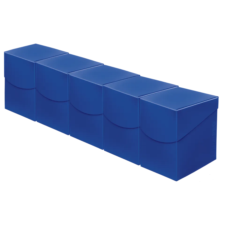ultra-pro-eclipse-pro-100-deck-box-5er-bundle-pacific-blue-f-r-tcg image 1