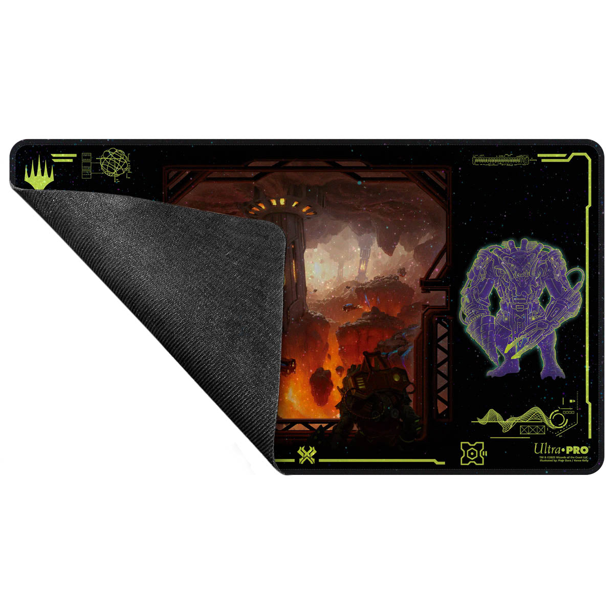 ultra-pro-edge-of-eternities-kavaron-memorial-world-holofoil-spielmatte-f-r-magi image 3