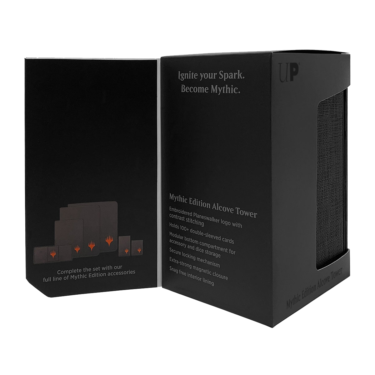 ultra-pro-mythic-edition-alcove-tower-deck-box-f-r-magic-the-gathering-schwarz-o image 6