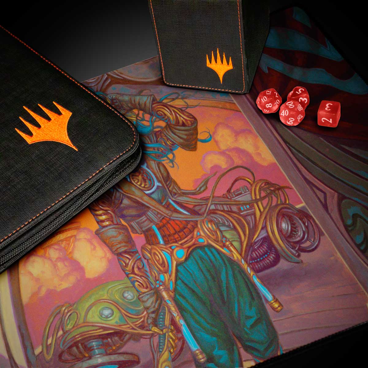 ultra-pro-aetherdrift-sita-varma-masked-racer-playmat-f-r-magic-the-gathering image 3
