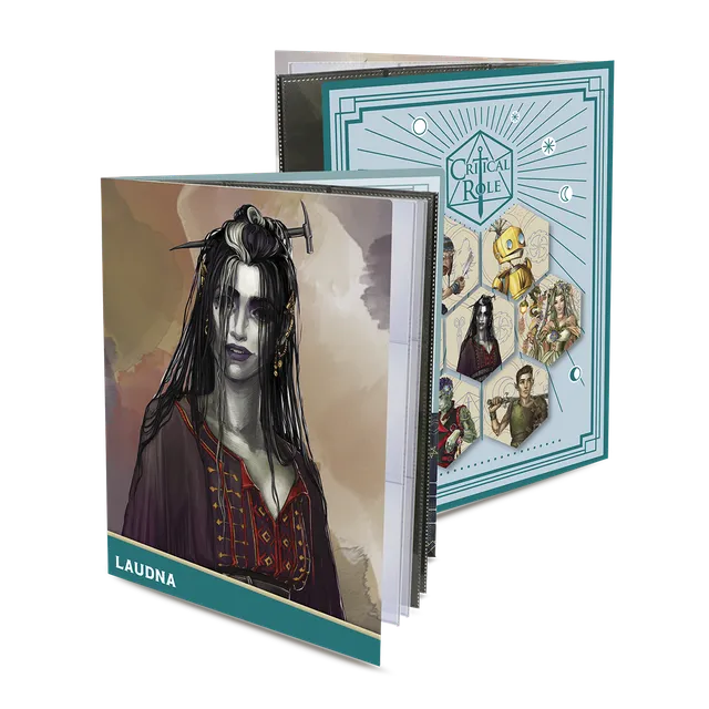 ultra-pro-critical-role-bells-hells-laudna-rpg-folio-mit-stickern image 1
