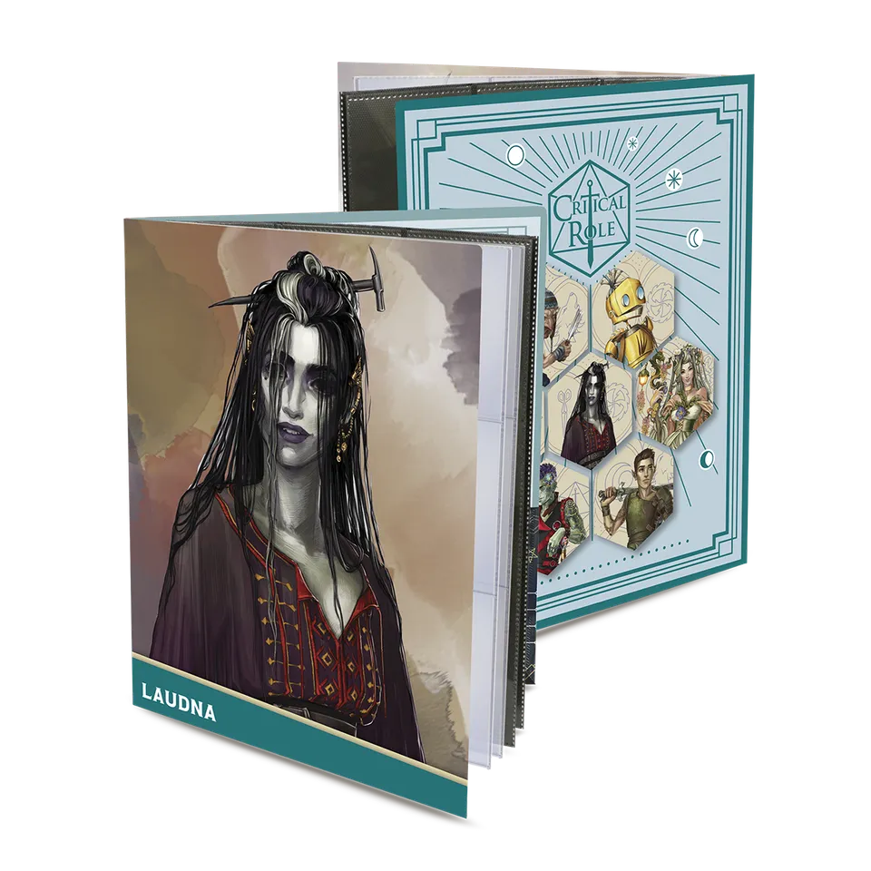 ultra-pro-critical-role-bells-hells-laudna-rpg-folio-mit-stickern image 1