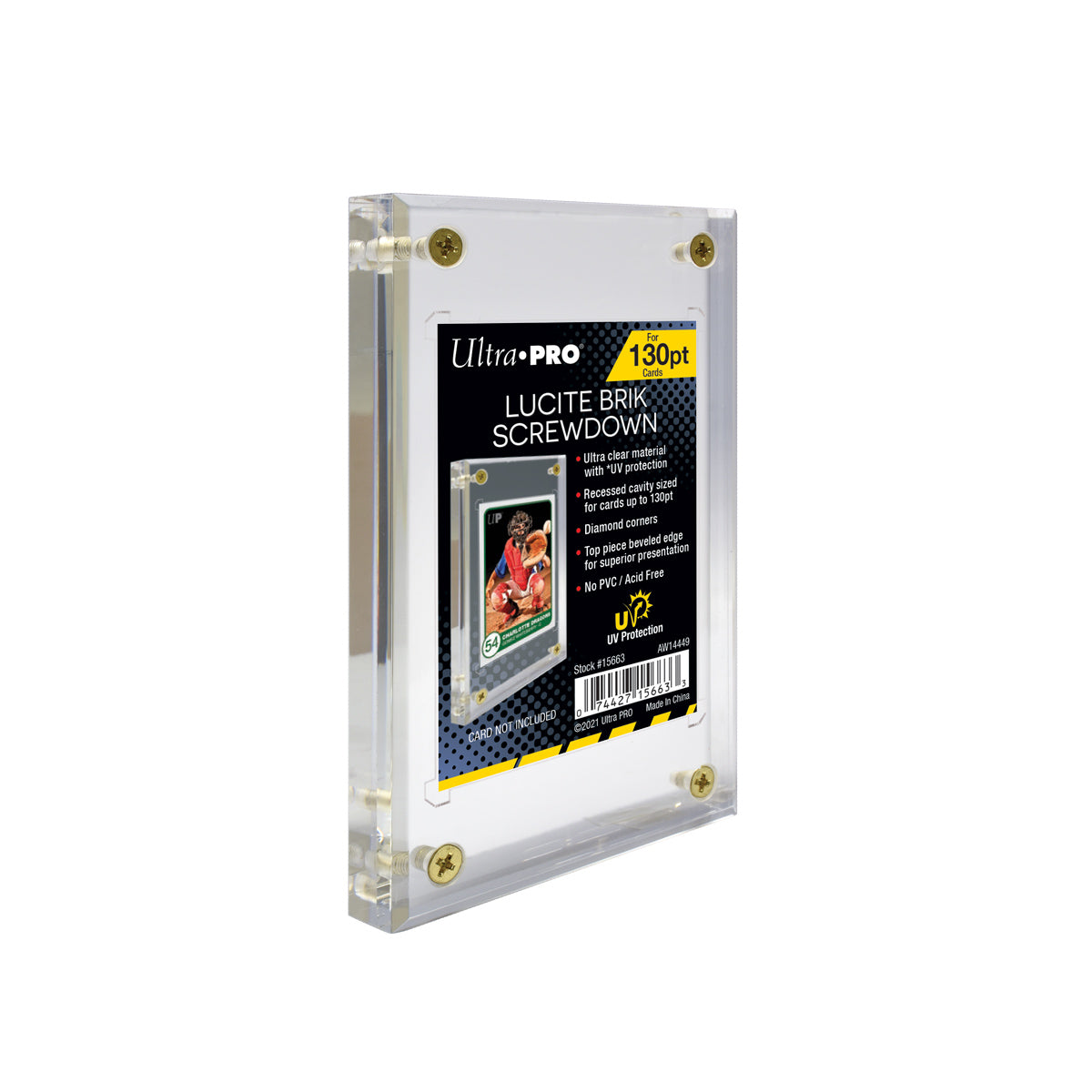 ultra-pro-lucite-brik-uv-screwdown-130pt-kartenhalter-f-r-standardkarten image 2