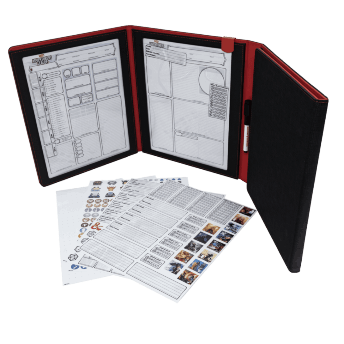 ultra-pro-premium-dungeon-master-s-screen-sichtschirm-aus-kunstleder-f-r-dungeon image 3