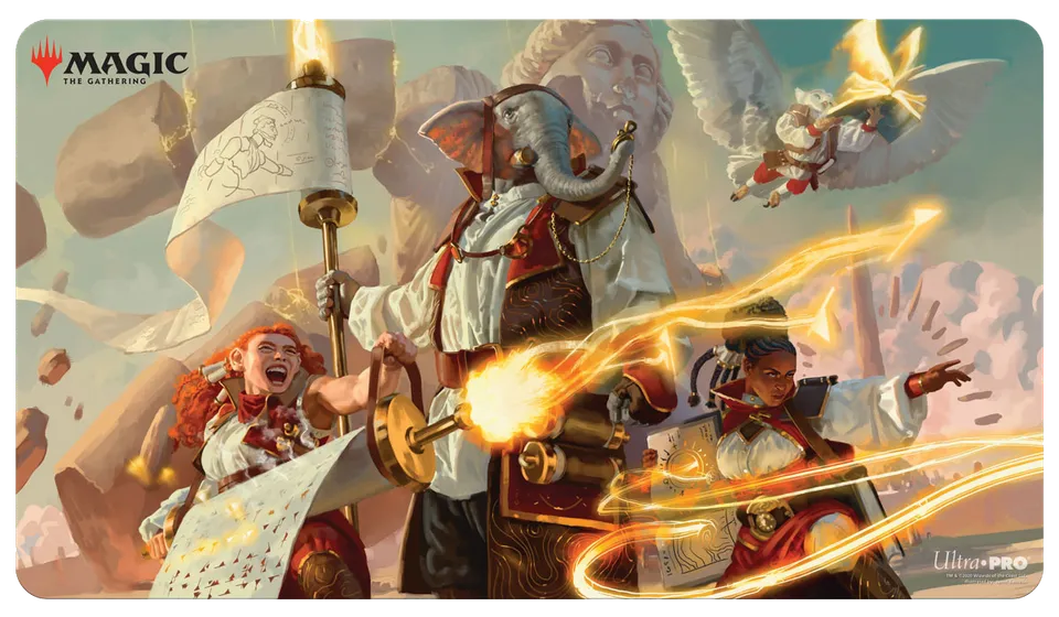 ultra-pro-strixhaven-lorehold-standard-gaming-playmat-f-r-magic-the-gathering image 1