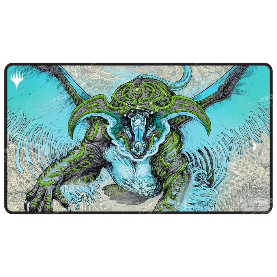 ultra-pro-tarkir-dragonstorm-ureni-the-song-unending-black-stitched-playmat-f-r- image 1