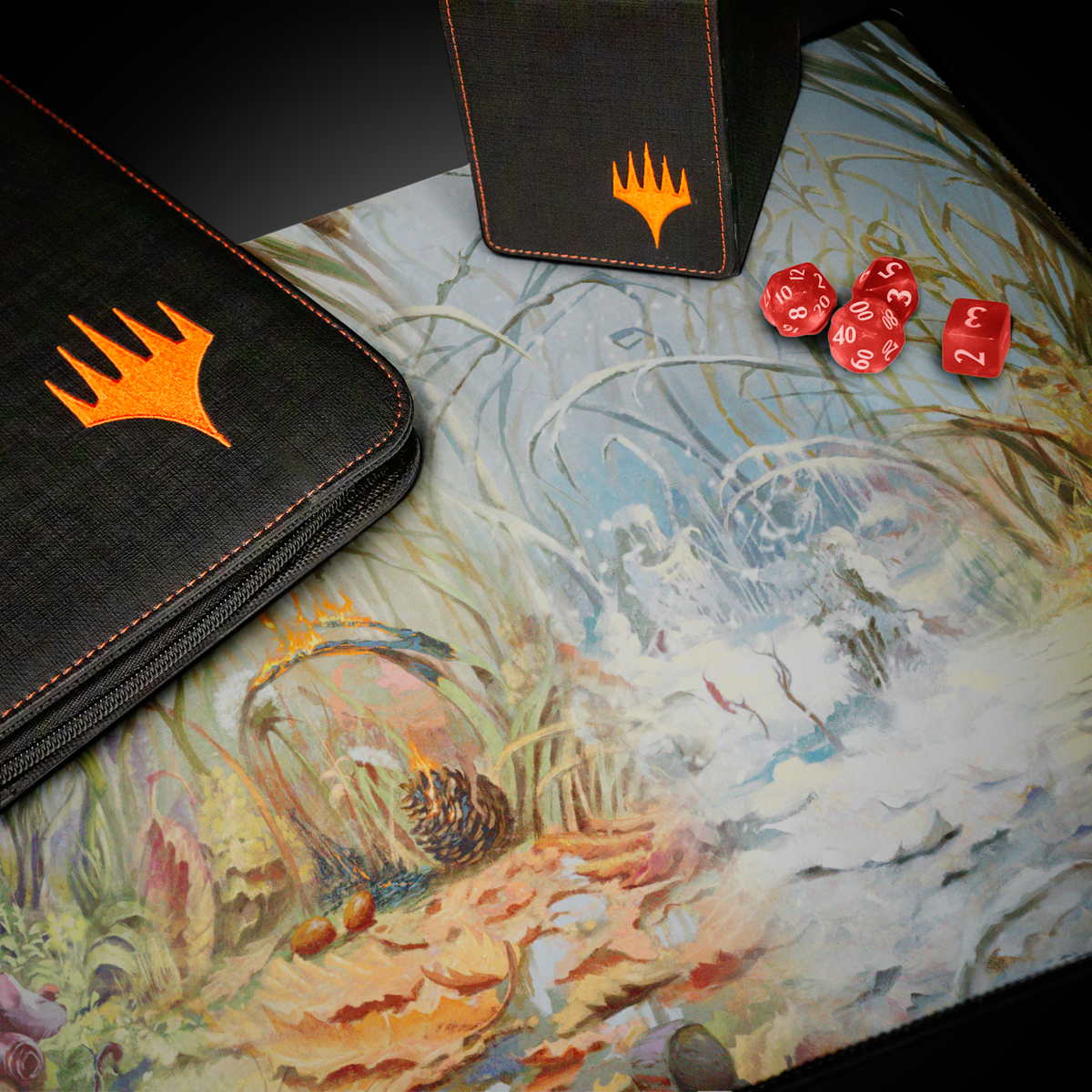 ultra-pro-bloomburrow-season-lands-plains-four-seasons-standard-gaming-playmat-f image 3
