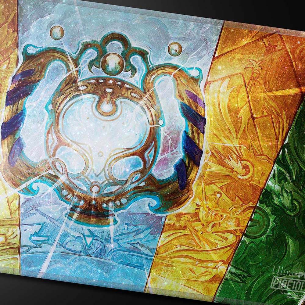 ultra-pro-aetherdrift-the-aetherspark-holofoil-playmat-f-r-magic-the-gathering image 2