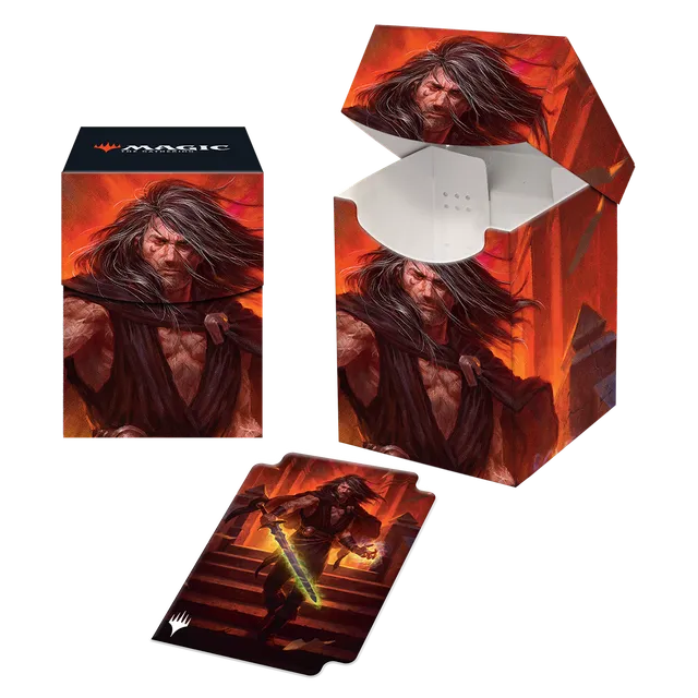ultra-pro-100-deck-box-dominaria-united-jared-carthalion-f-r-magic-the-gathering image 1