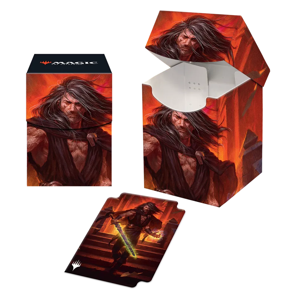 ultra-pro-100-deck-box-dominaria-united-jared-carthalion-f-r-magic-the-gathering image 1