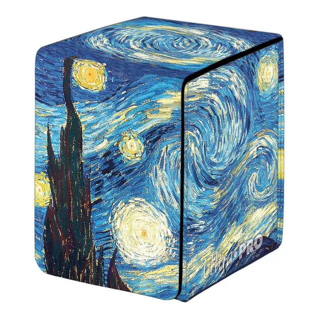 ultra-pro-alcove-flip-deck-box-fine-art-starry-night-vincent-van-gogh image 1