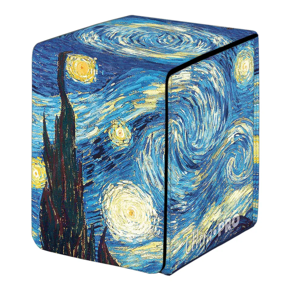 ultra-pro-alcove-flip-deck-box-fine-art-starry-night-vincent-van-gogh image 1