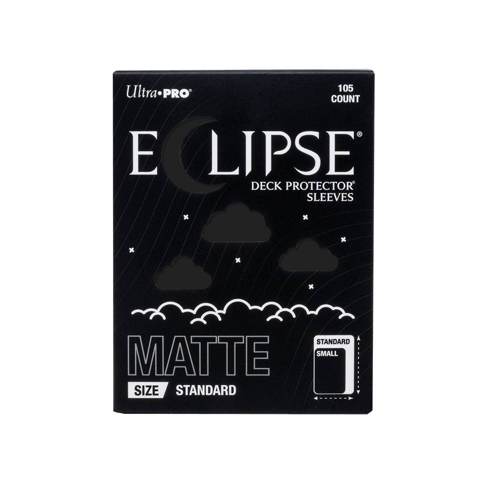 ultra-pro-eclipse-matte-standard-deck-protector-sleeves-jet-black-105ct image 1