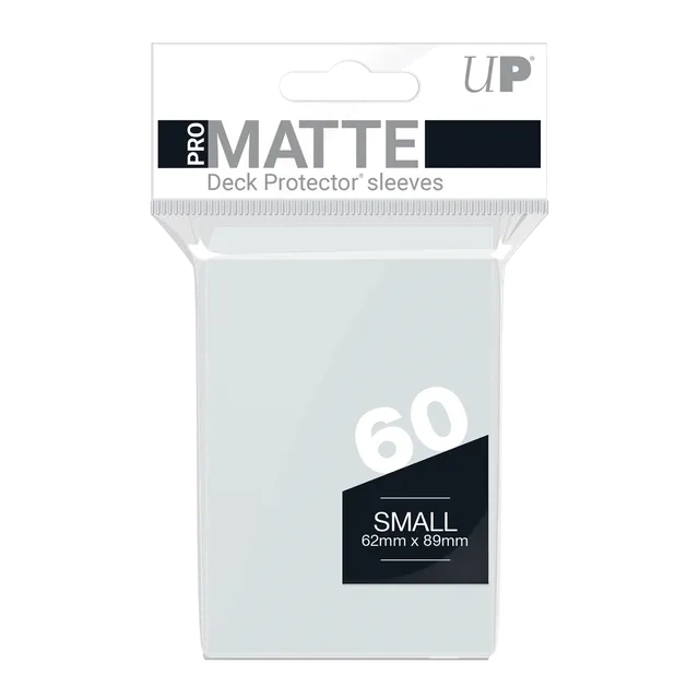 ultra-pro-pro-matte-small-deck-protector-sleeves-clear-60ct image 1