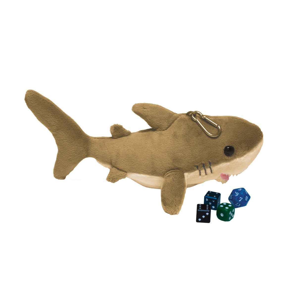 ultra-pro-shark-gamer-pouch-9-zoll-w-rfel-und-zubeh-r-beutel-grau image 1