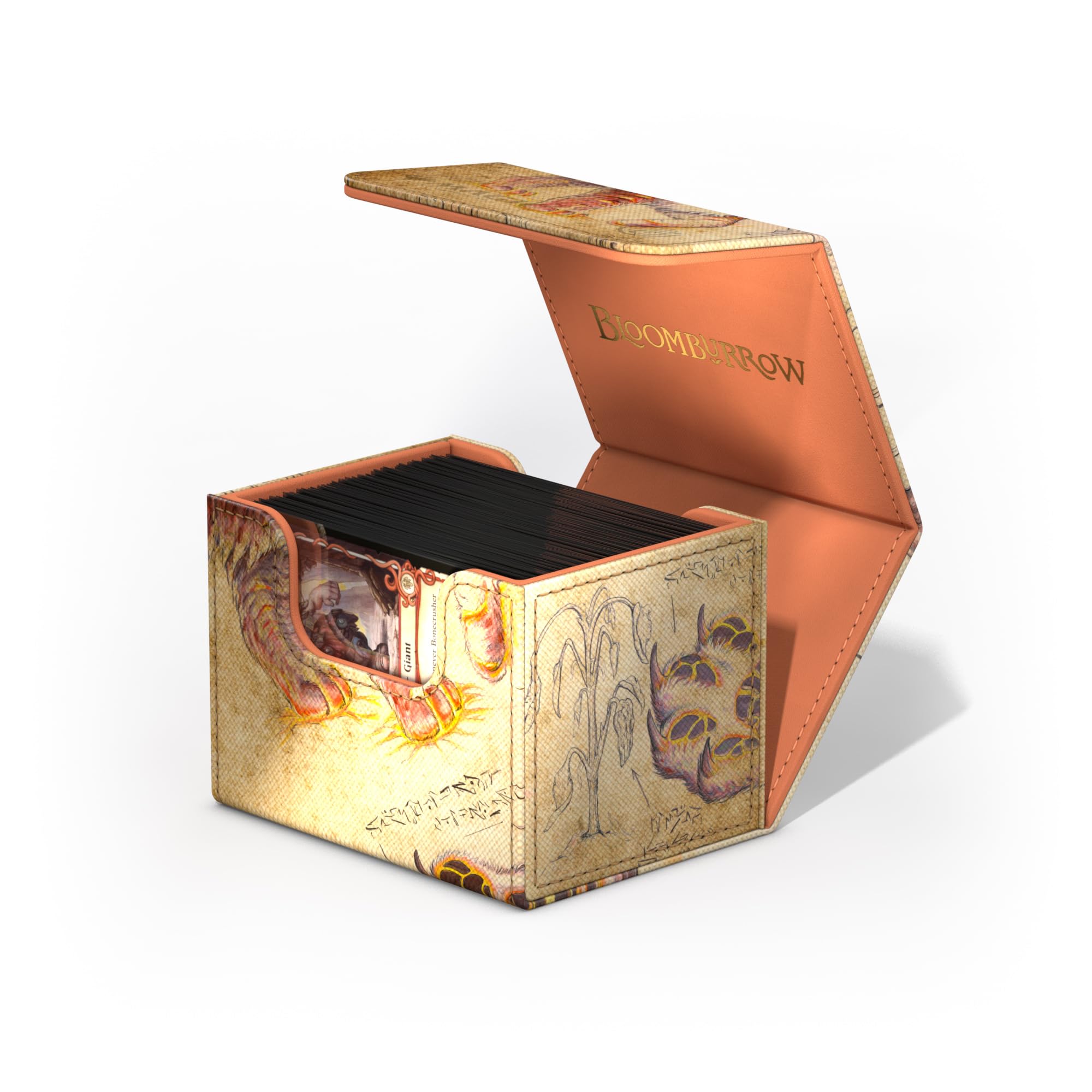 ultimate-guard-sidewinder-100-xenoskin-deckbox-mtg-bloomburrow-sunspine-lynx image 6
