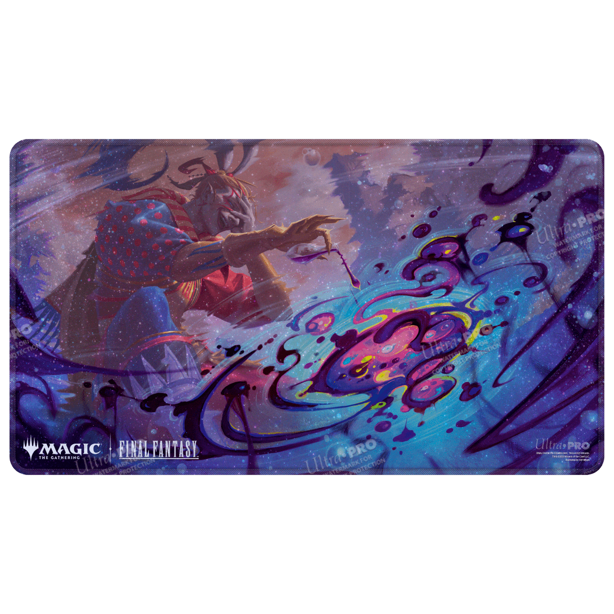 ultra-pro-magic-the-gathering-final-fantasy-poison-the-waters-holofoil-playmat image 1