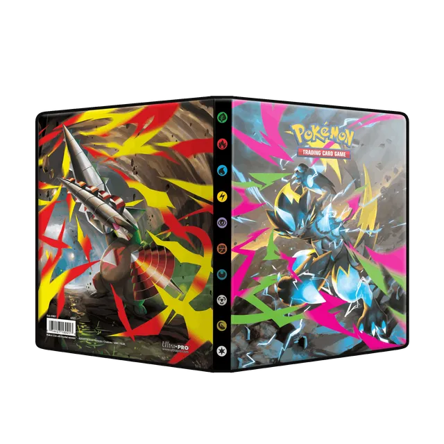 ultra-pro-pok-mon-mega-evolution-pitch-black-4-pocket-portfolio image 1