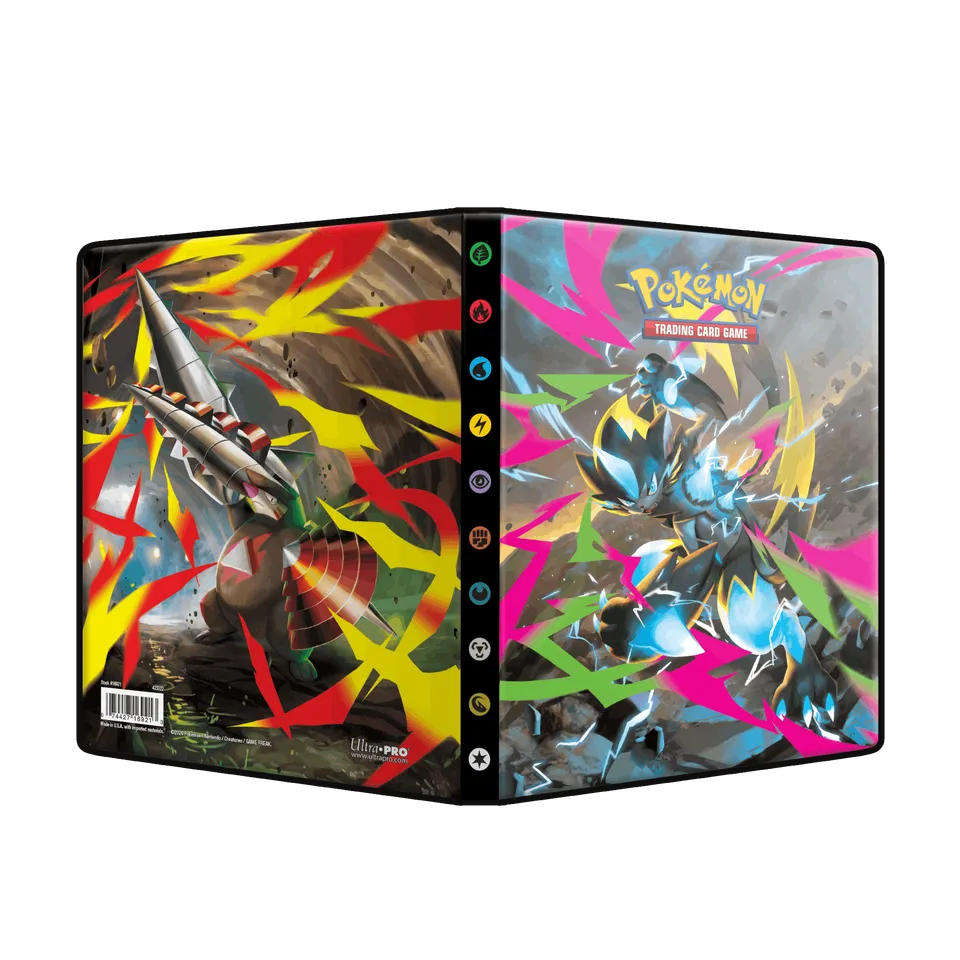 ultra-pro-pok-mon-mega-evolution-pitch-black-4-pocket-portfolio image 1