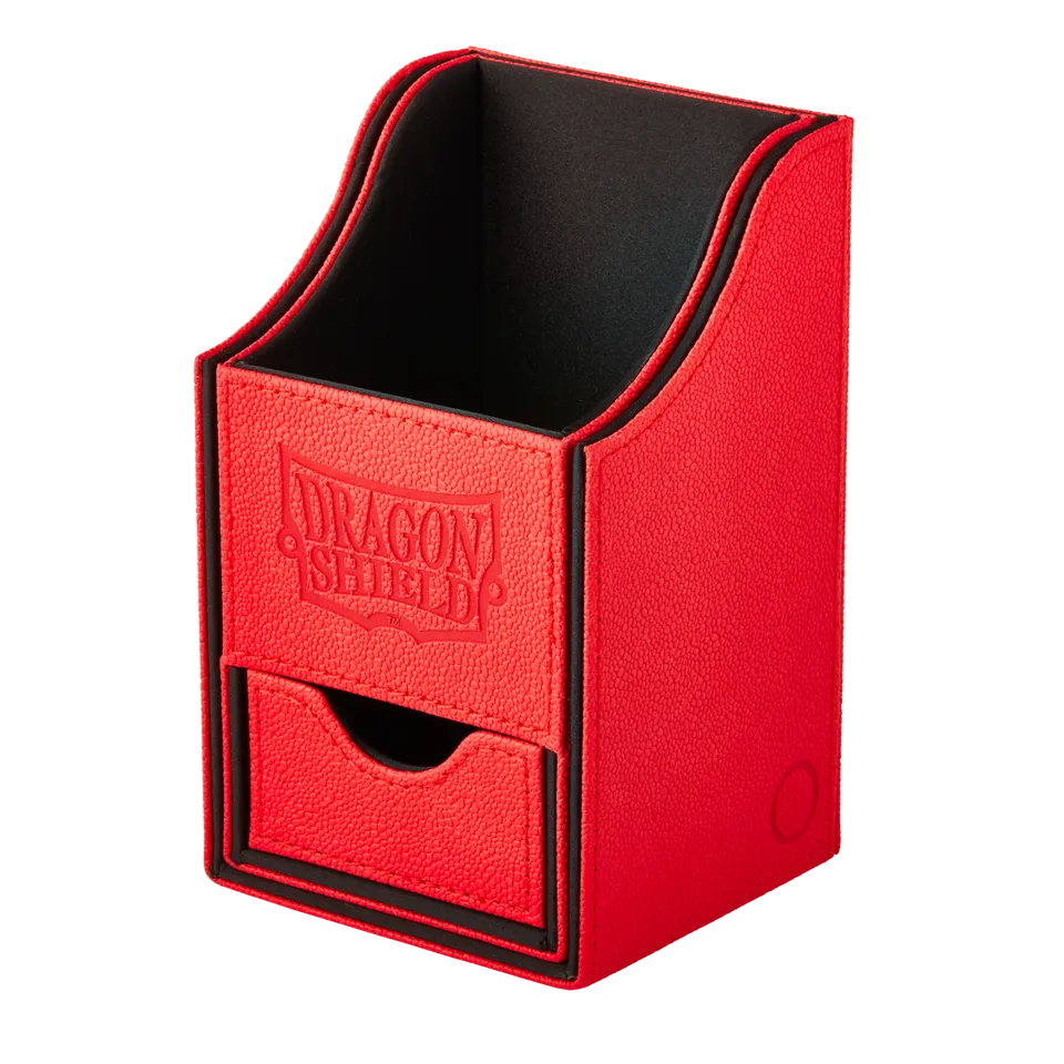 dragon-shield-nest-100-deckbox-red-black image 1