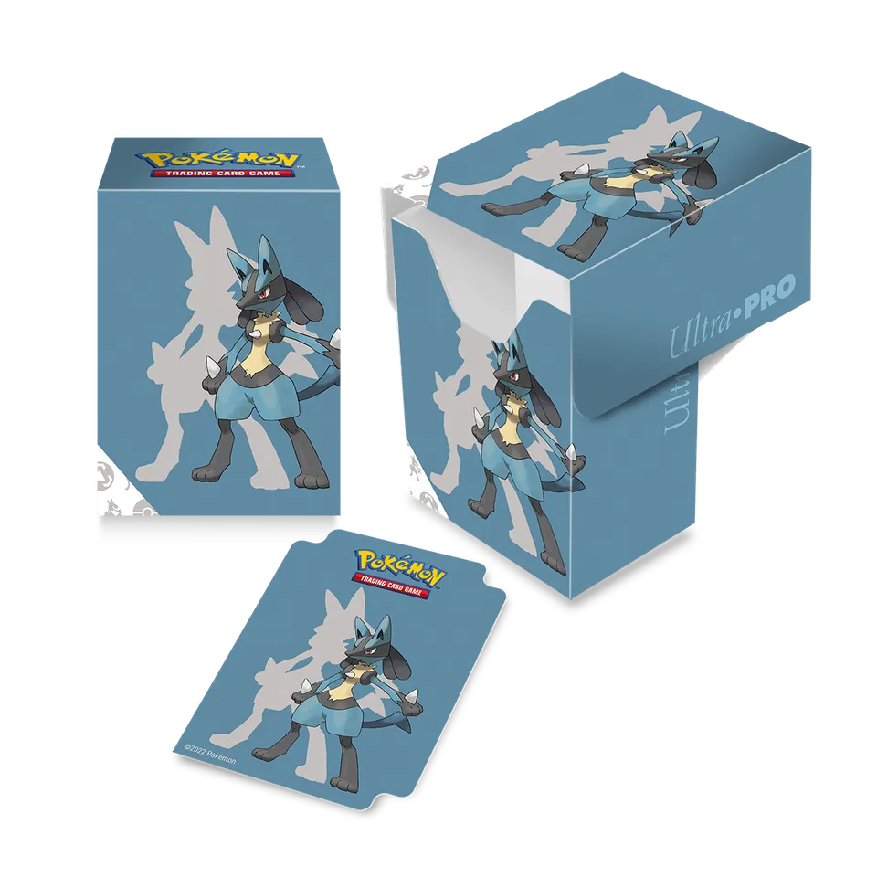 ultra-pro-lucario-full-view-deck-box-f-r-pok-mon image 1