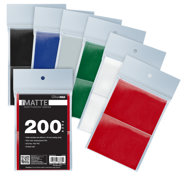 ultra-pro-pro-matte-standard-deck-protector-h-llen-bundle-200-st-ck image 1