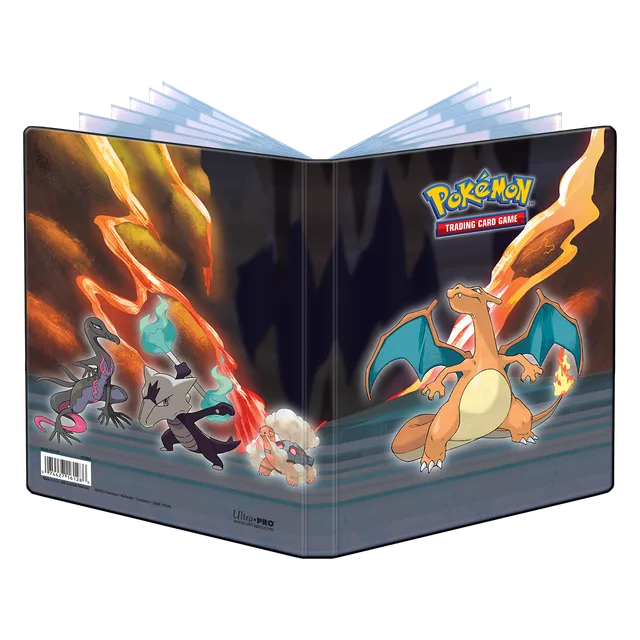 ultra-pro-gallery-series-scorching-summit-4-pocket-portfolio-f-r-pok-mon image 1
